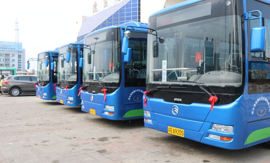 公交5路、8路、10路、23路更新新能源純電動(dòng)車(chē)輛