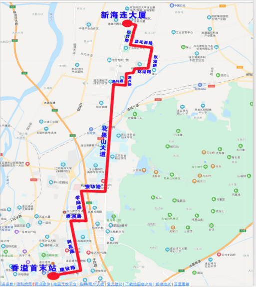 10月31日起，公交63路線正式開通運(yùn)行