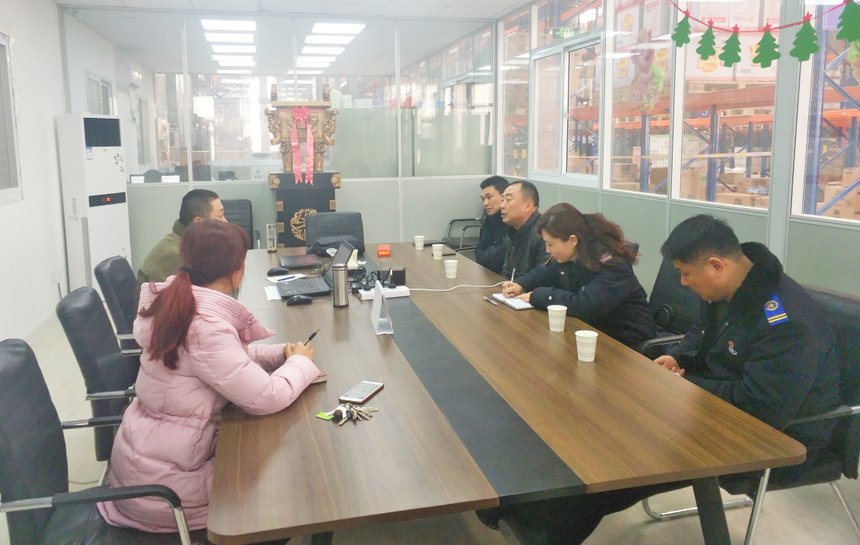 公交集團(tuán)經(jīng)營發(fā)展事業(yè)部走訪調(diào)研物流市場